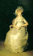 Francisco de Goya Portrait of the Maria Teresa de Borbon y Vallabriga, Germany oil painting artist